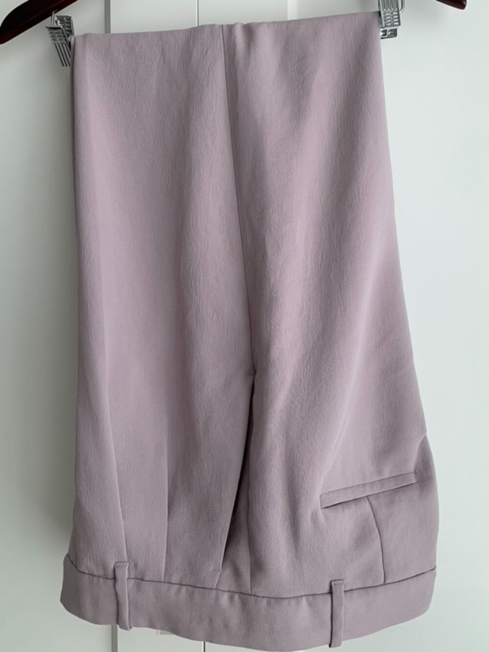 Wilfred The Effortless Pant Women's Size 10 High-Rise Lavender Japanese Crepette - Picture 3 of 3